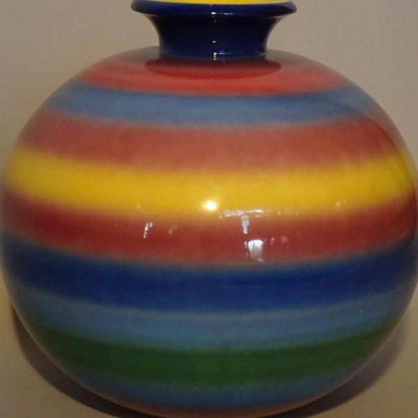 Vaso in ceramica Galvani 1930-1