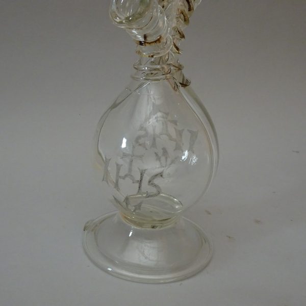 Ampolla in vetro XIX secolo -3