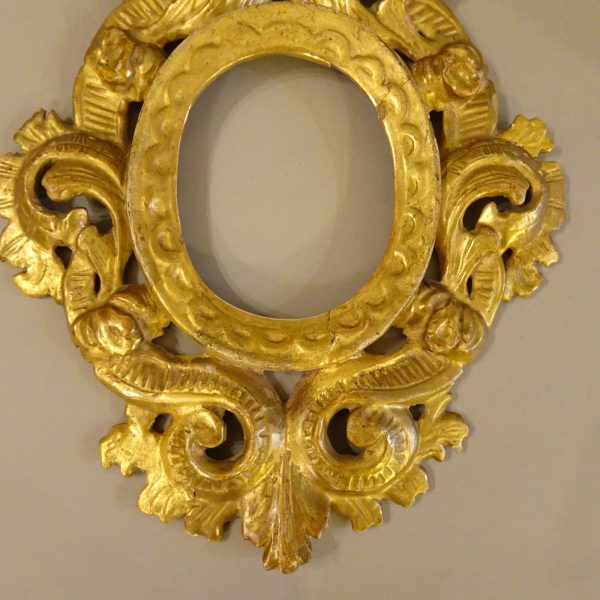 Piccola cornice dorata inizio XIX secolo-1