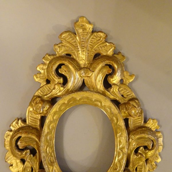 Piccola cornice dorata inizio XIX secolo-2