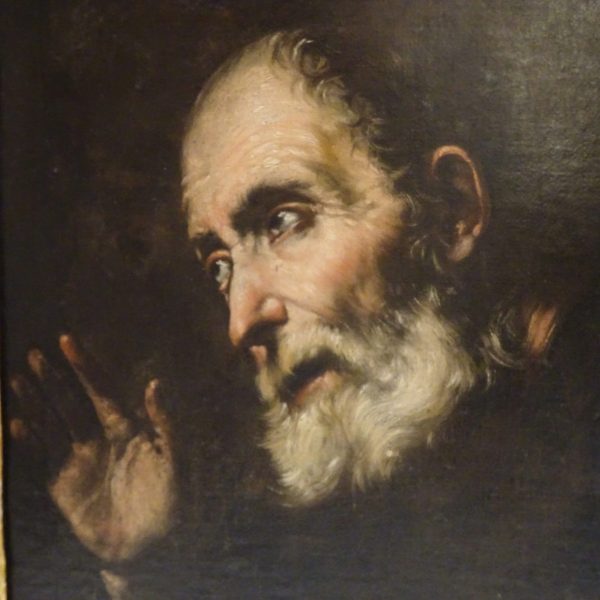 Ritratto Di Santo XVII Secolo Seguace Del Ribera 2