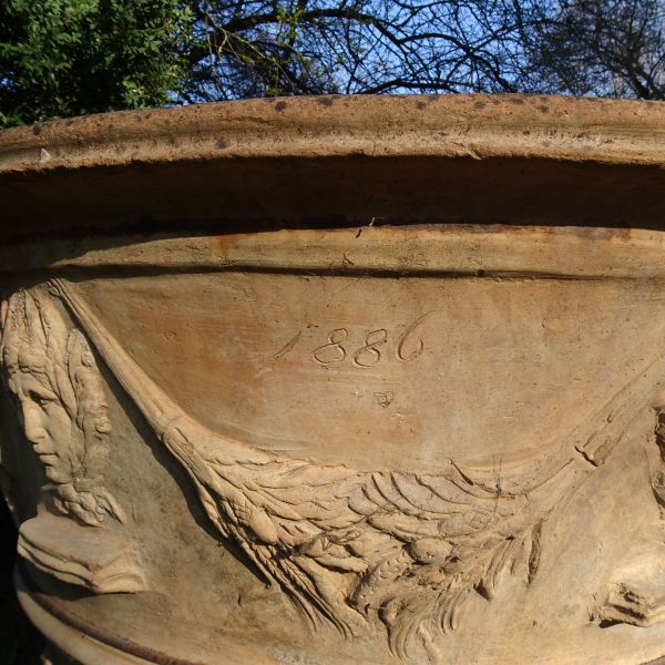 Importanti vasi in terracotta XIX secolo-7